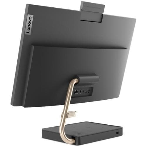 DESKTOP LENOVO, "IdeaCentre 5" All-in-one, 23.8 inch, CPU i7-11700T, Intel UHD Graphics 750, memorie 16 GB, SSD 1 TB, tastatura si mouse, FreeDos, "F0G30072RI" — miniatură