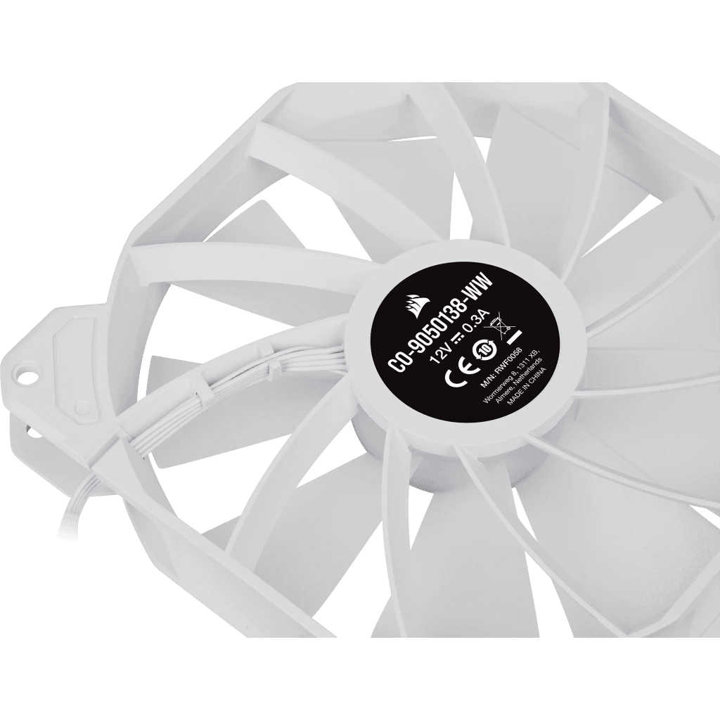 VENTILATOR Corsair, 140 mm 1200 rpm, LED RGB, "CO-9050138-WW" — miniatură