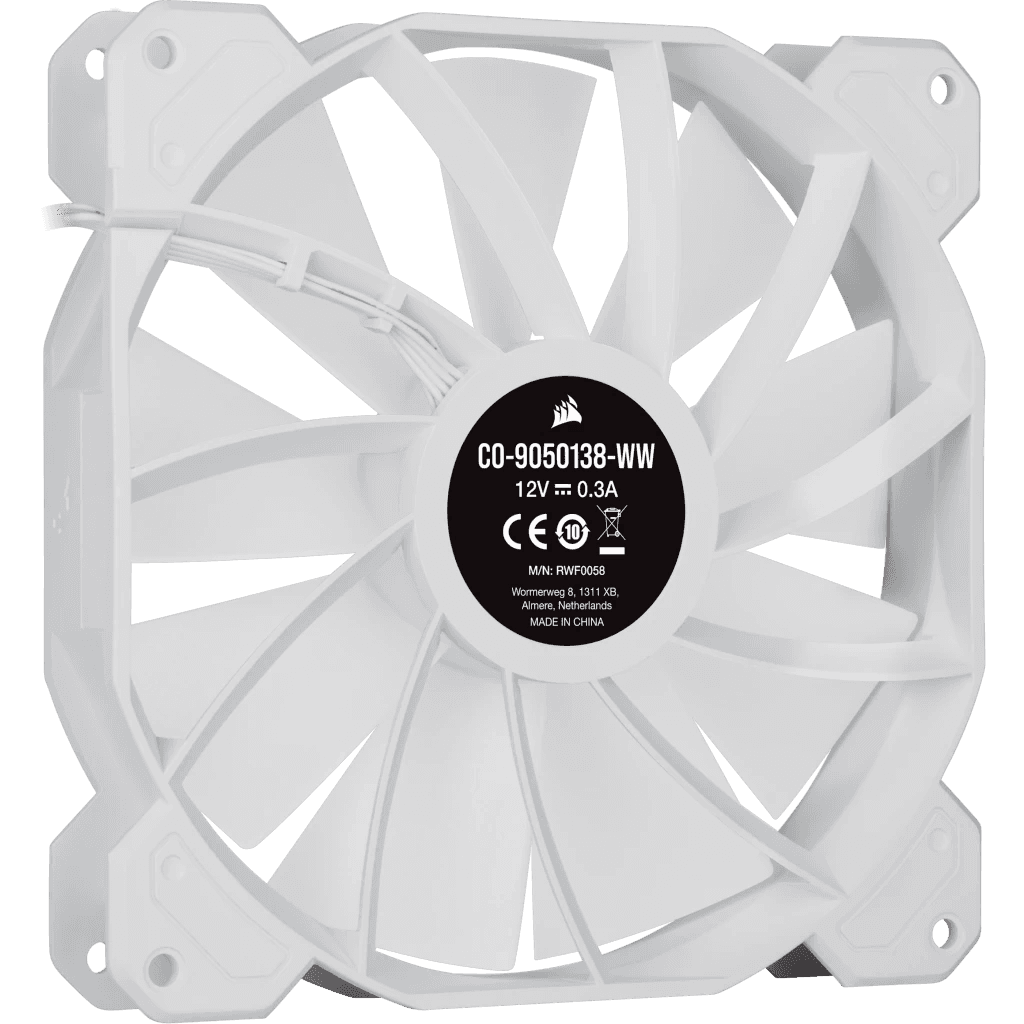 VENTILATOR Corsair, 140 mm 1200 rpm, LED RGB, "CO-9050138-WW" — miniatură