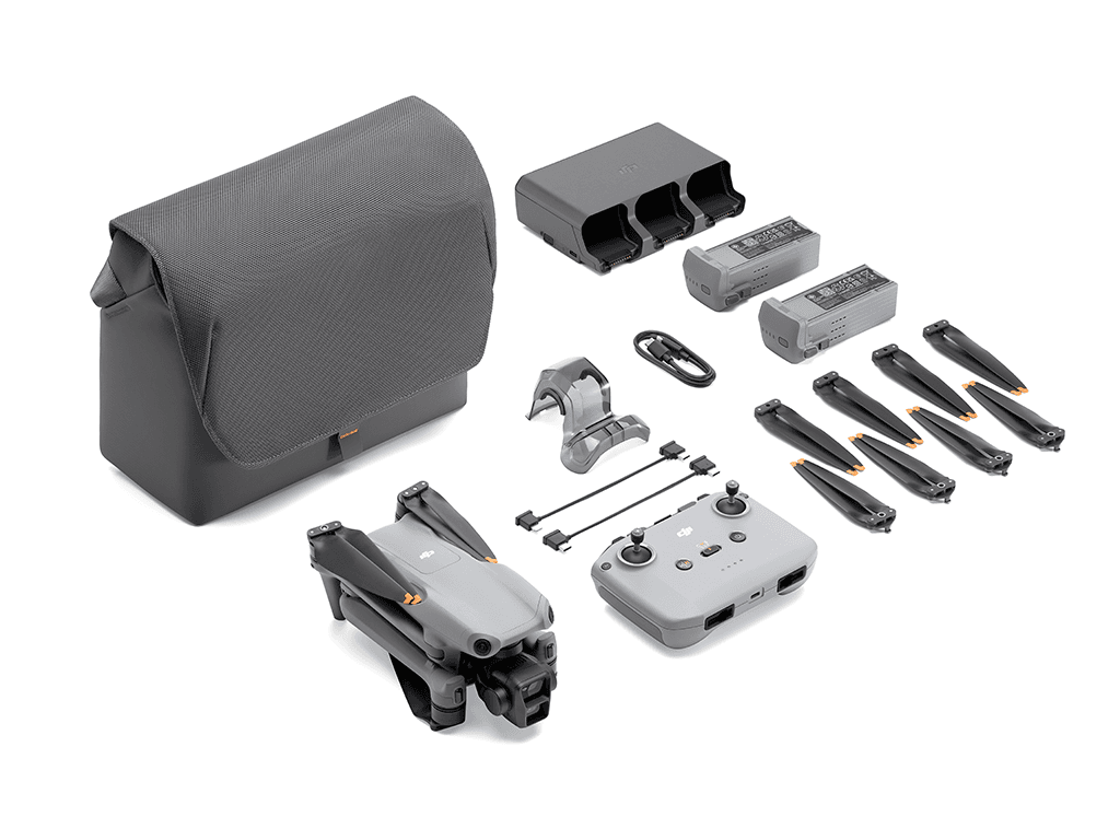 DRONE DJI Kit Air 3 FMC, 4K/100, 48MP, (DJI RC-N2)Auton. 46min, 720g "CP.MA.00000692.01" — miniatură
