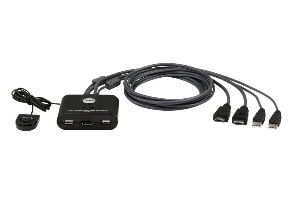 KVM switch Aten USB HDMI 2PORT/FHD CS22HF "CS22HF"