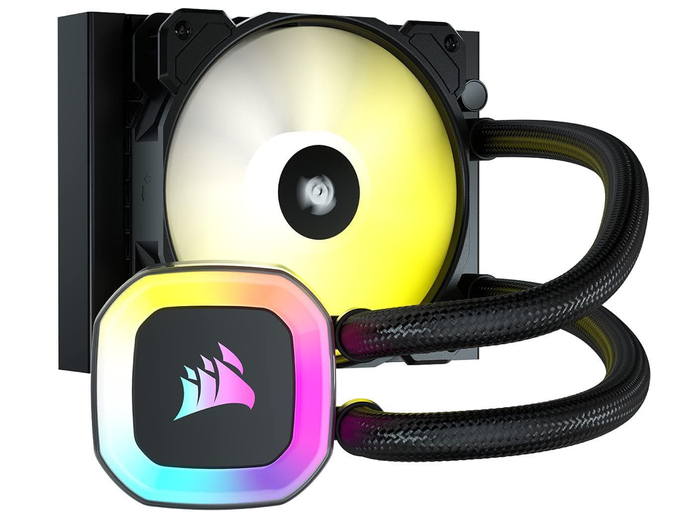 Cooler Corsair "H55 RGB ", skt universal, racire cu lichid, ventilator 120 mm, 1500 rpm, iluminat RGB, "CW-9060052-WW"