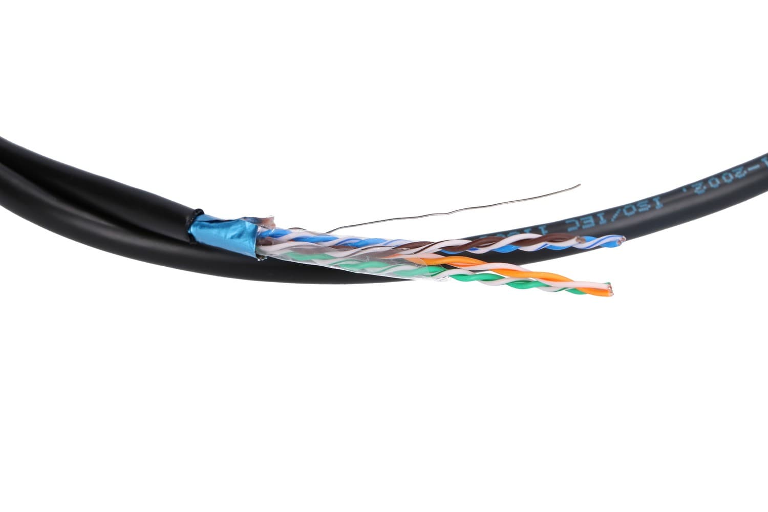 Extralink cablu retea de exterior FTP Cat.5E full cupru 305M "EX.8710" — miniatură