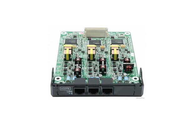 CENTRALE telefonice Panasonic Cartela 6 linii CO "KX-NS5180X"