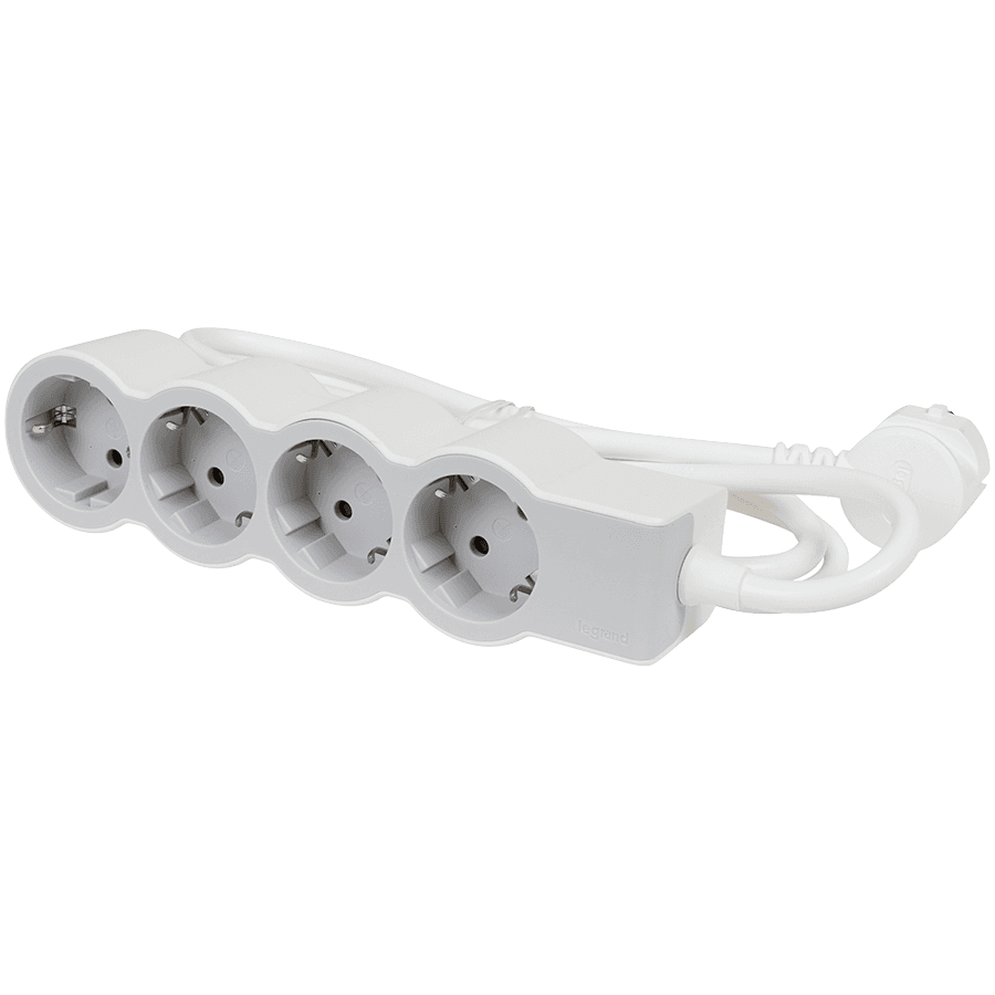 PRIZE Legrand MOESSCH 4X2P+E STD1 1.5M W/G "LN694552"