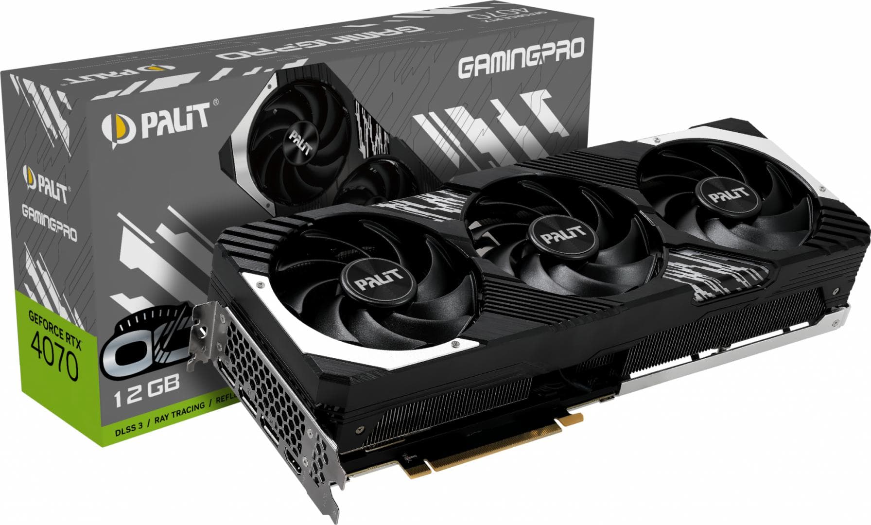 PLACI VIDEO Palit GeForce RTX 4070 GamingPro OC 12GB "NED4070H19K9-1043A"