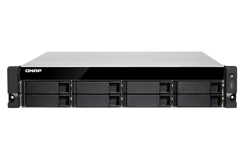 NAS Qnap 883XU 8BAY 3.3GHZ 8GB 2U 3YR "TS883XURP-E2124-8G"