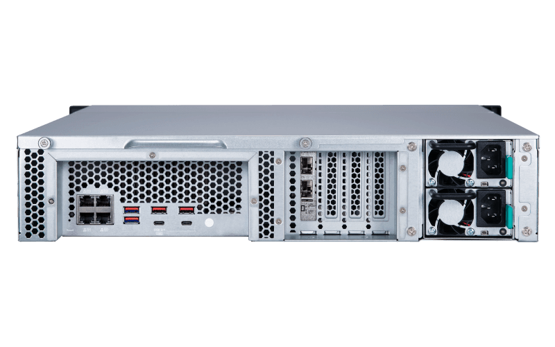 NAS Qnap 883XU 8BAY 3.3GHZ 8GB 2U 3YR "TS883XURP-E2124-8G" — miniatură