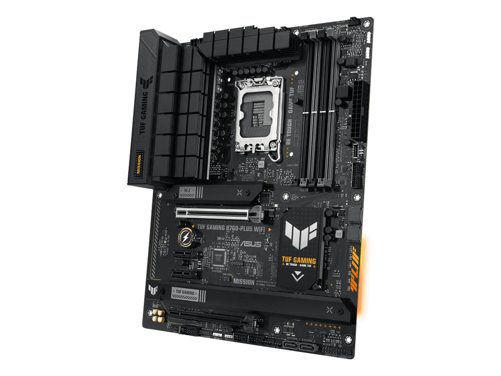 PLACI de BAZA Asus ASUS TUF GAMING B760-PLUS WIFISoket 1700, B760, USB3.2 GEN 2X2 MB "TUFGAMINGB760-PL WF" — miniatură