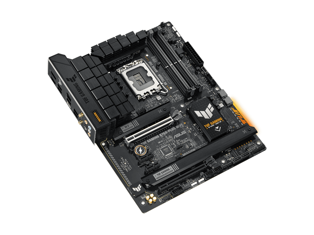 PLACI de BAZA Asus ASUS TUF GAMING B760-PLUS WIFISoket 1700, B760, USB3.2 GEN 2X2 MB "TUFGAMINGB760-PL WF" — miniatură