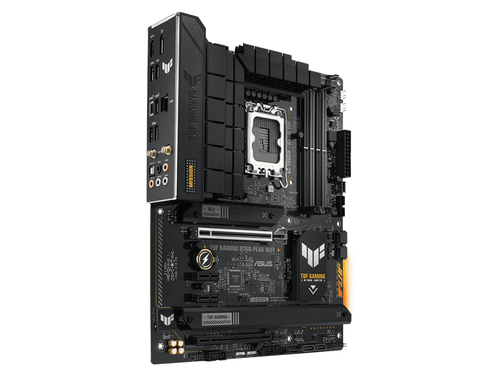 PLACI de BAZA Asus ASUS TUF GAMING B760-PLUS WIFISoket 1700, B760, USB3.2 GEN 2X2 MB "TUFGAMINGB760-PL WF" — miniatură