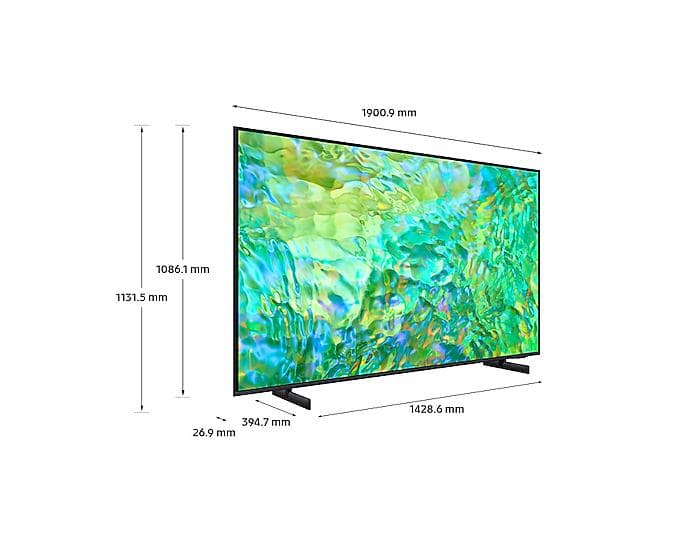 TELEVIZOARE Samsung LED TV 4K 85(216cm) SAMSUNG 85CU8072 "UE85CU8072UXXH" — miniatură