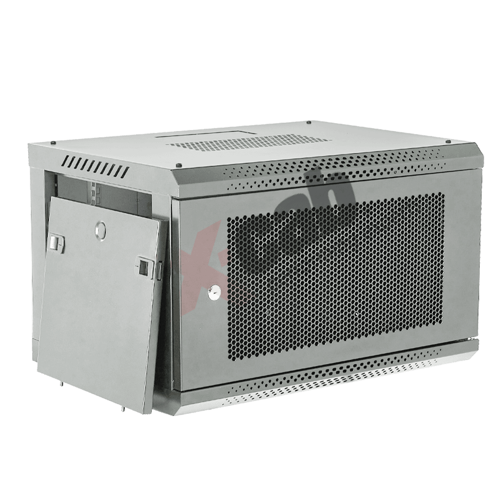 CABINETE Xcab metalic de perete 19", tip rack wallmount, 12U 600x600 mm, Xcab A3 Gri "Xcab-12U60A3.7035" — miniatură