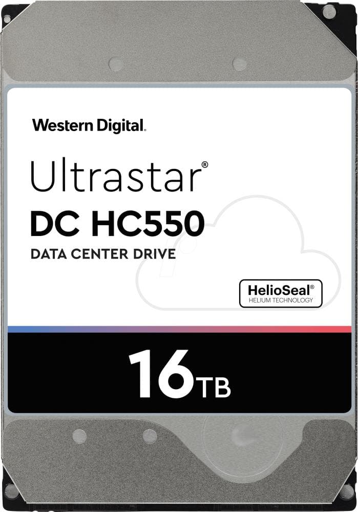 HDD WD - server 3.5 16TB 7200 256 SATA3 ULTRASTAR, "0F38462"