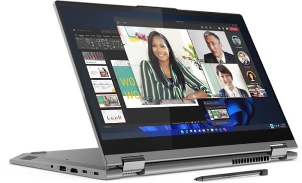 NOTEBOOK Lenovo ThinkBook 14s Yoga G3 Intel Core i7-1355U 14inch FHD AG Touch 16GB DDR4 512GB SSD M.2 Intel Iris Xe 2X2AX + BT W11P 3Y CCI, "21JG0042RM" (