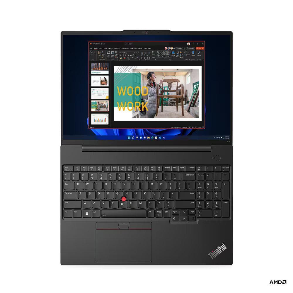 NOTEBOOK Lenovo E16 G1 WUXGA R5-7530U 16 512 3YO DOS "21JT003BRI" ( — miniatură