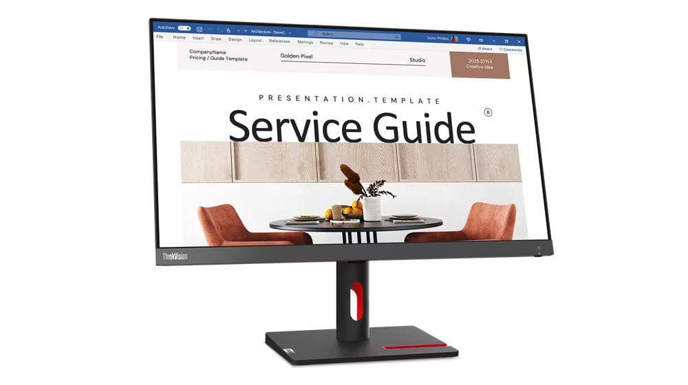 MONITOARE Lenovo S24i-30(F23238FS0)23.8inch Monitor-HDMI "63DEKAT3EU" — miniatură