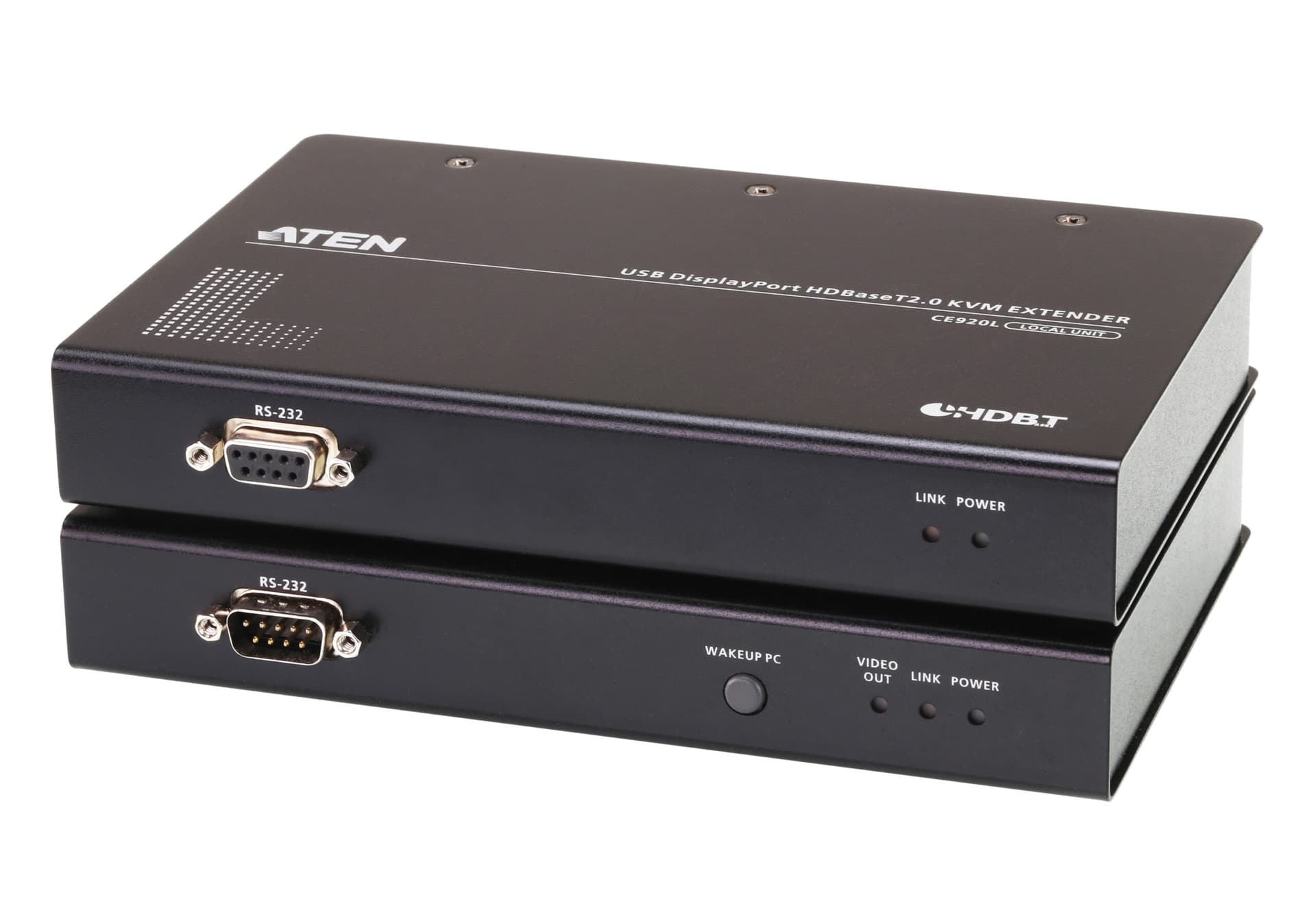 EXTENDER KVM ATEN USB DisplayPort HDBaseT 2.0, 4K, "CE920-ATA-G"