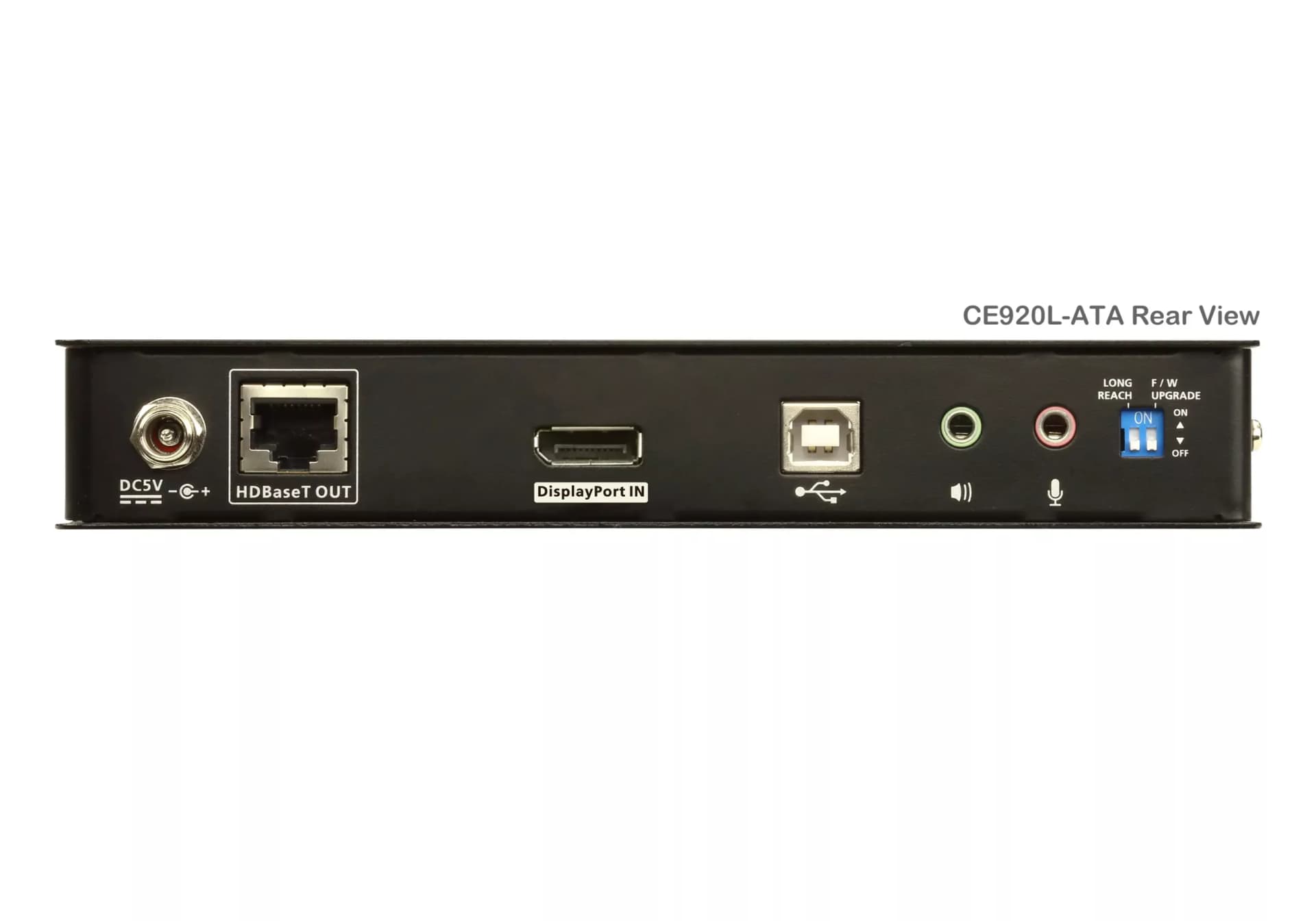 EXTENDER KVM ATEN USB DisplayPort HDBaseT 2.0, 4K, "CE920-ATA-G" — miniatură