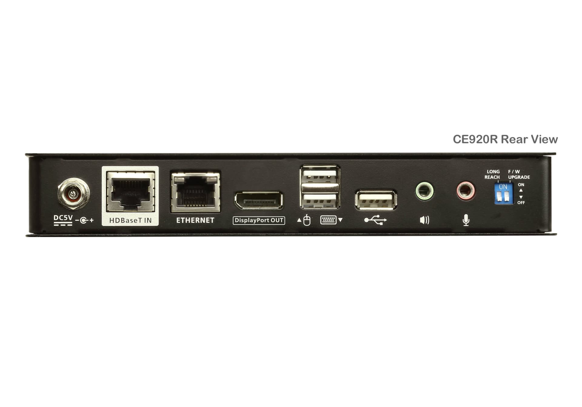 EXTENDER KVM ATEN USB DisplayPort HDBaseT 2.0, 4K, "CE920-ATA-G" — miniatură