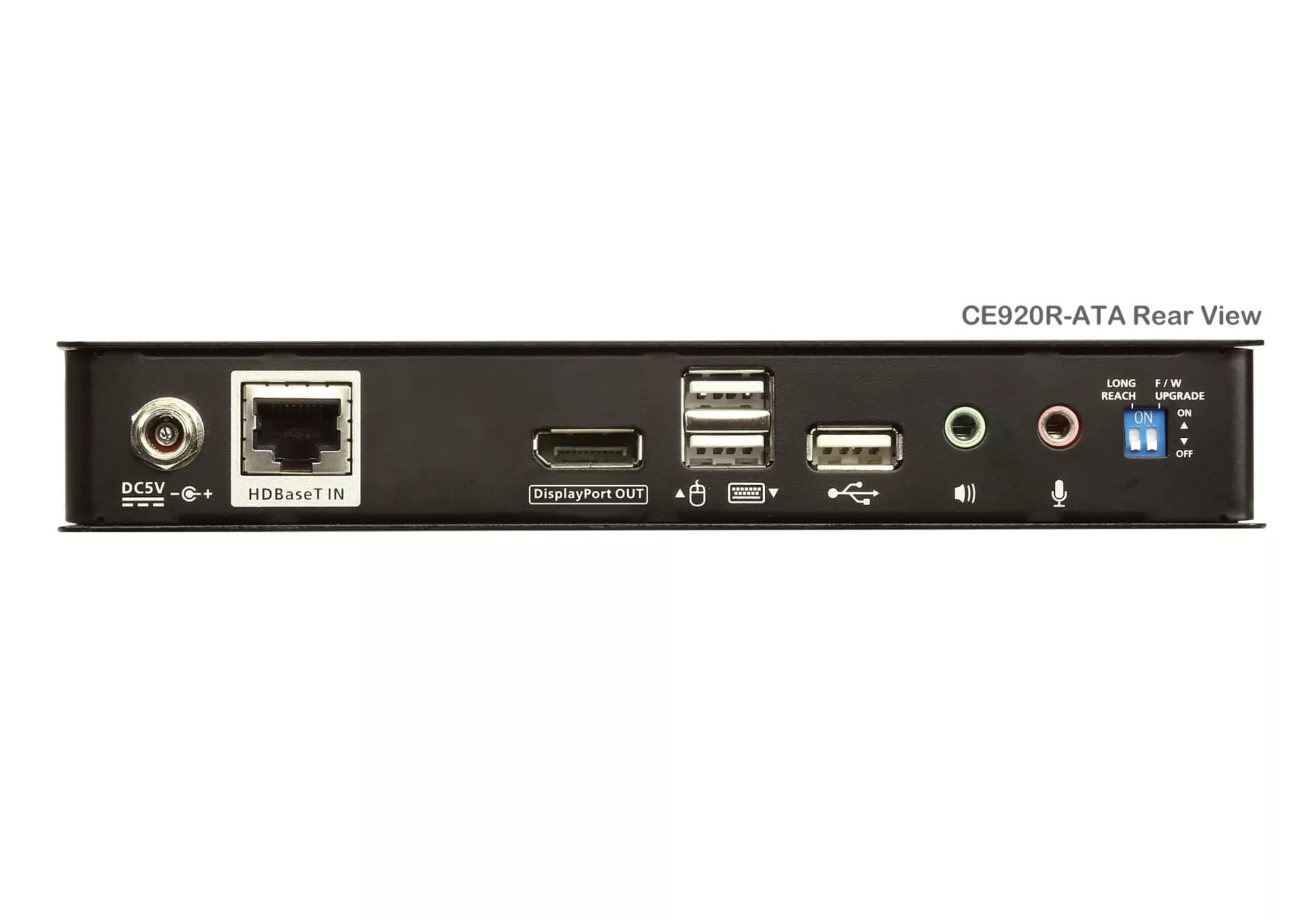 EXTENDER KVM ATEN USB DisplayPort HDBaseT 2.0, 4K, "CE920-ATA-G" — miniatură