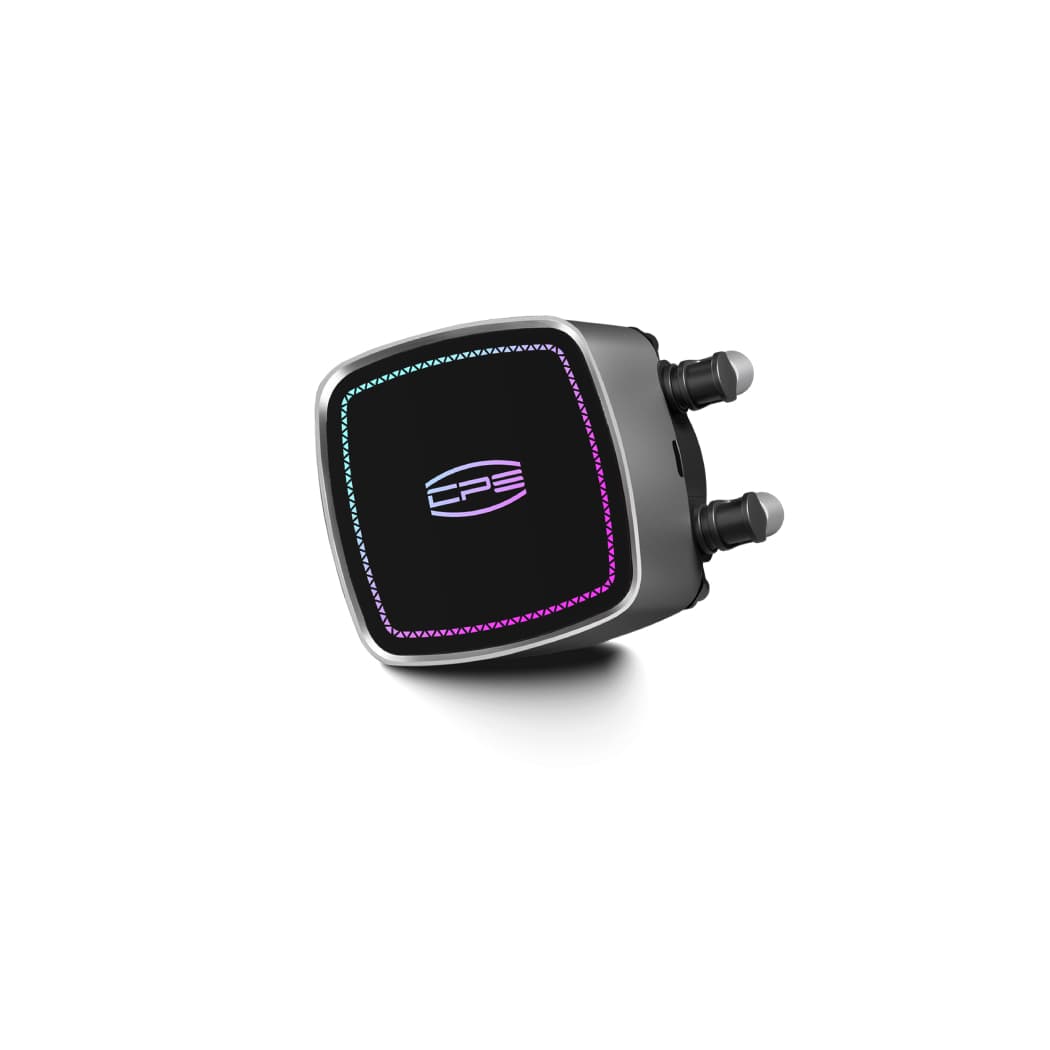 COOLER PCCOOLER, skt. universal, racire cu lichid, vent. 3x120mm, 600-1850rpm, "DE360 BK" — miniatură