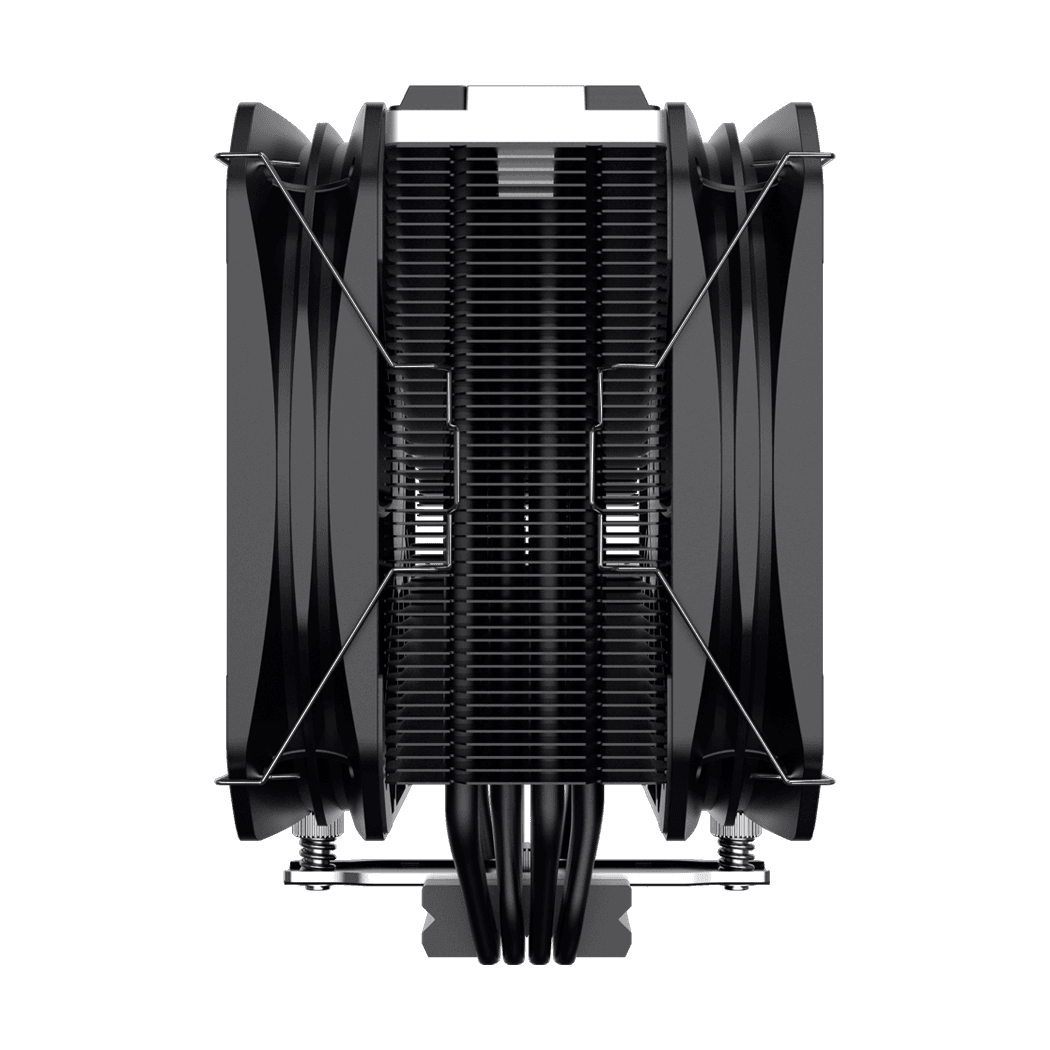 COOLER PCCOOLER, skt. universal, racire cu aer, vent. 130mm, 400 - 1600 RPM, "K4 Plus BK" — miniatură