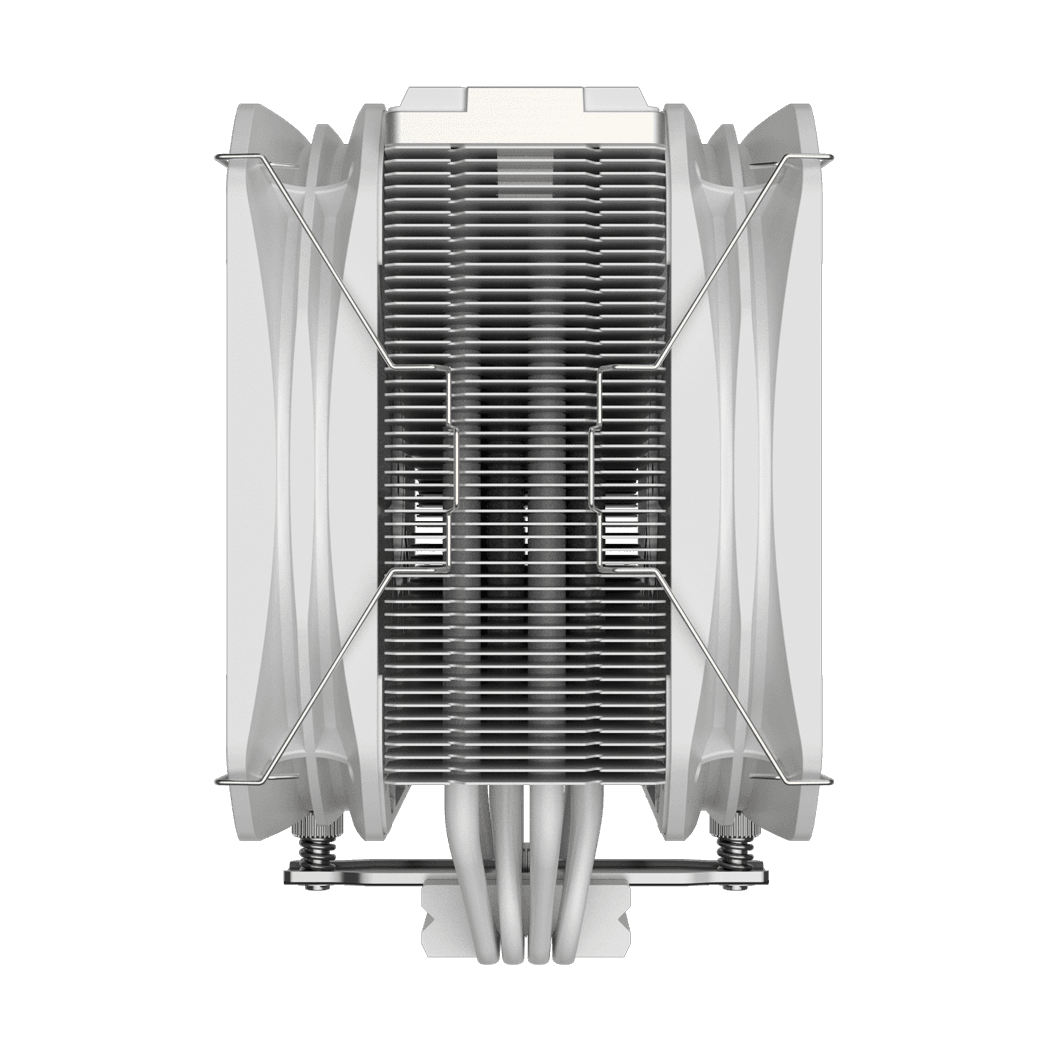 COOLER PCCOOLER, skt. universal, racire cu aer, vent. 130mm, 400 - 1600 RPM, "K4 Plus WH" — miniatură