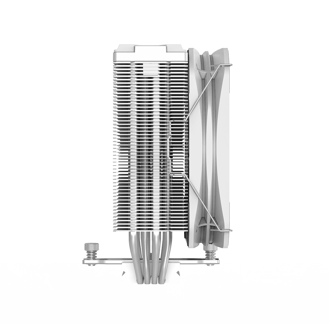 COOLER PCCOOLER, skt. universal, racire cu aer, vent. 130mm, 400 - 1600 RPM, "K4 WH" — miniatură