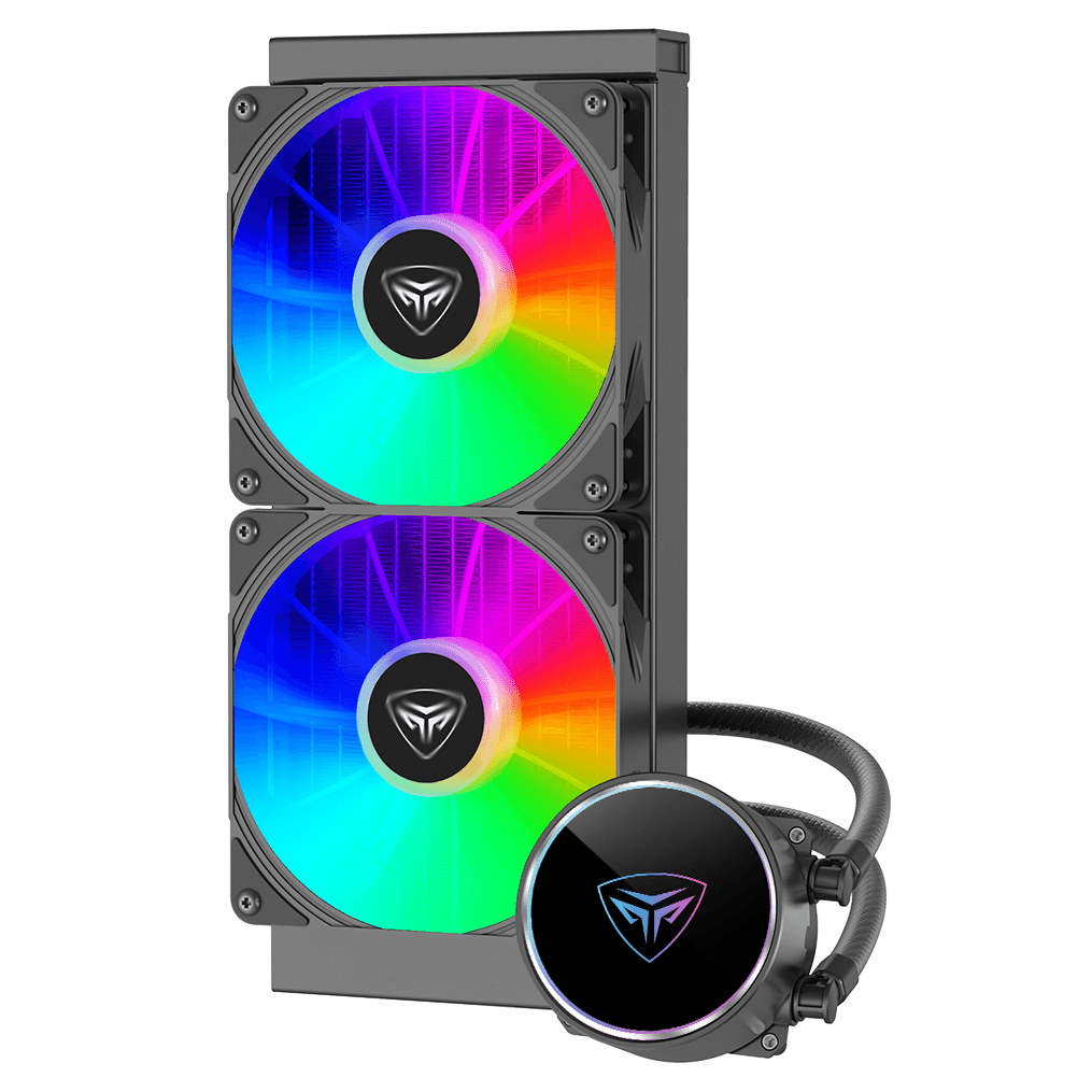 COOLER PCCOOLER, skt. universal, racire cu lichid, vent. 2x120mm, 400-1800RPM, "PD240S ARGB BK"