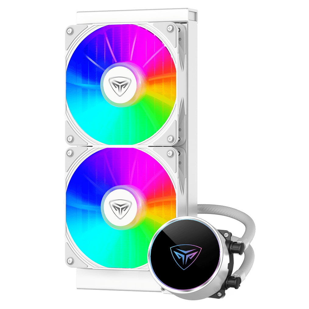 COOLER PCCOOLER, skt. universal, racire cu lichid, vent. 2x120mm, 400-1800RPM, "PD240S ARGB WH"