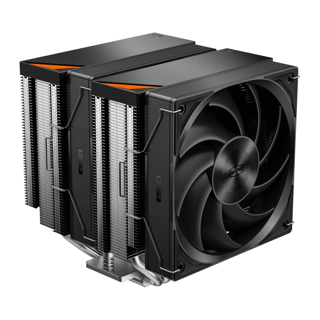 COOLER PCCOOLER, skt. universal, racire cu aer, vent. 120mm, 500 - 2200 RPM, LED nu, "RZ620 BK" — miniatură