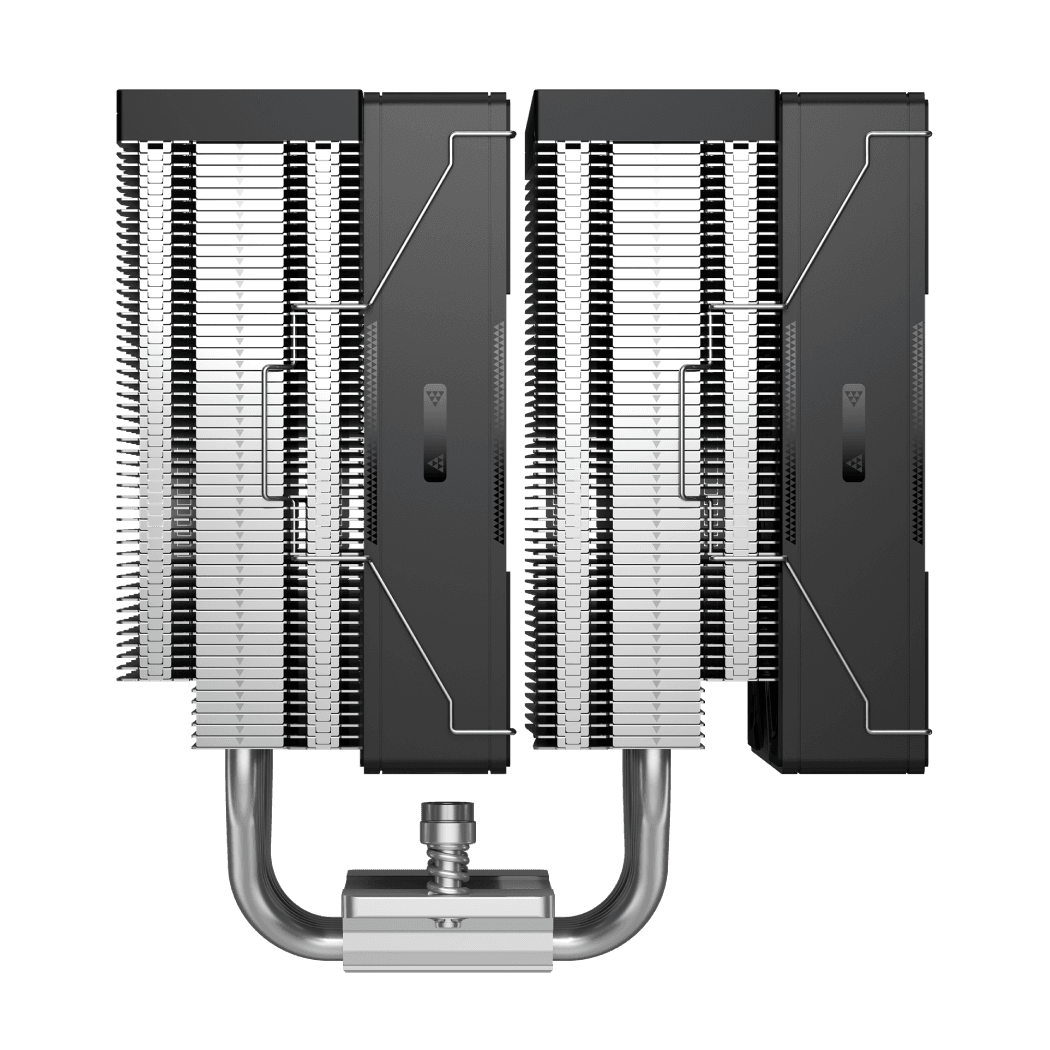 COOLER PCCOOLER, skt. universal, racire cu aer, vent. 120mm, 500 - 2200 RPM, LED nu, "RZ620 BK" — miniatură