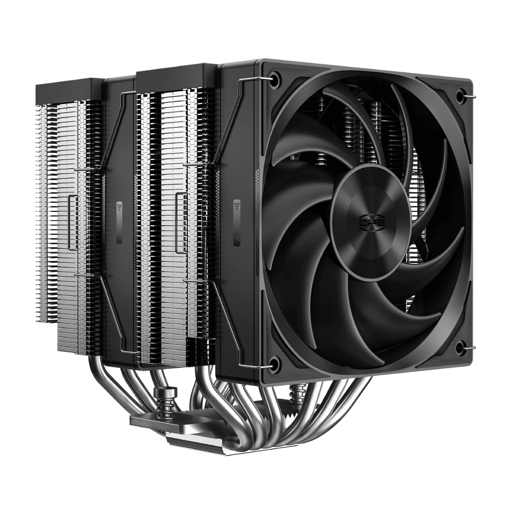 COOLER PCCOOLER, skt. universal, racire cu aer, vent. 120mm, 500 - 2200 RPM, LED nu, "RZ620 BK"