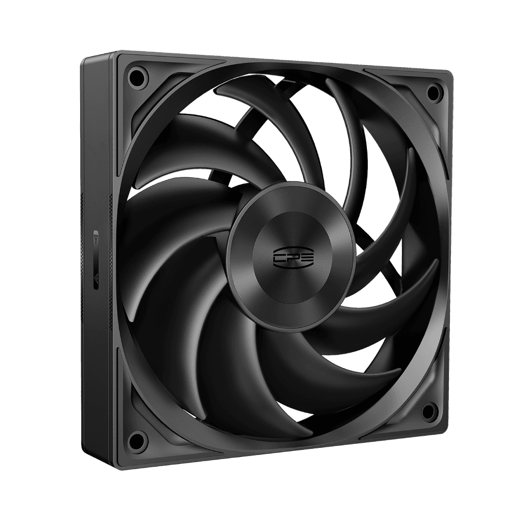COOLER PCCOOLER, skt. universal, racire cu aer, vent. 120mm, 500 - 2200 RPM, LED nu, "RZ620 BK" — miniatură