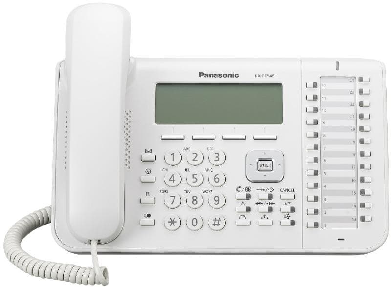 TELEFOANE analogice Panasonic Telefon digital proprietar "KX-DT543X-W"