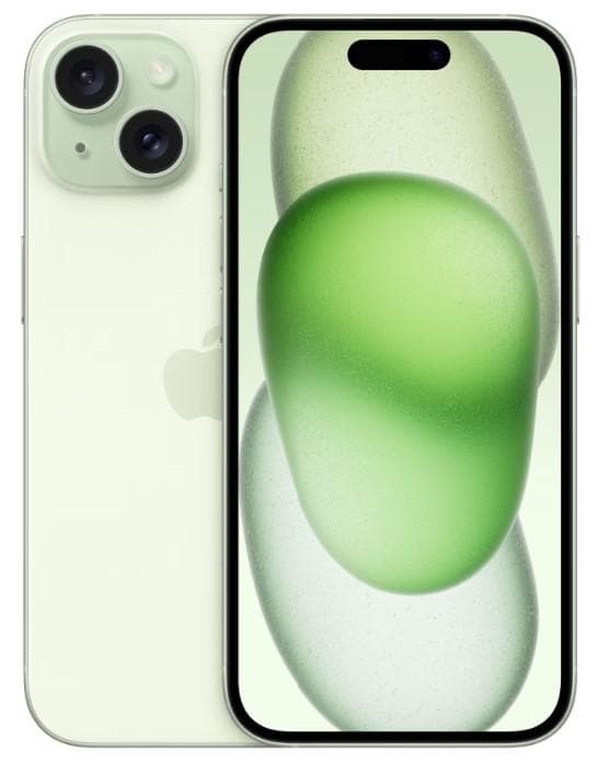 SMARTphone Apple iPhone 15 6.1" 6GB 256GB Green, "MTPA3__/A"