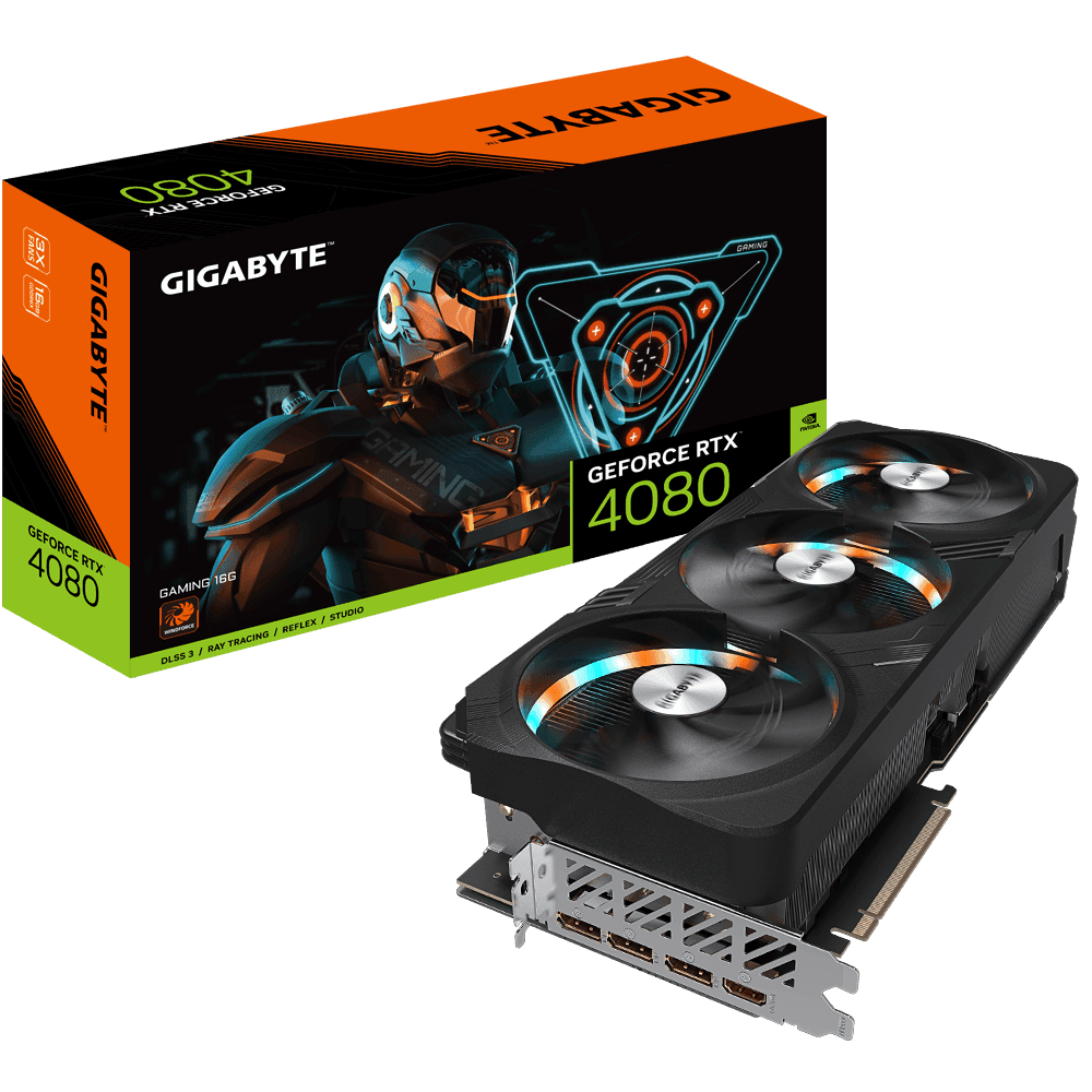 PLACI VIDEO Gigabyte "N4080GAMING-16GD" — miniatură