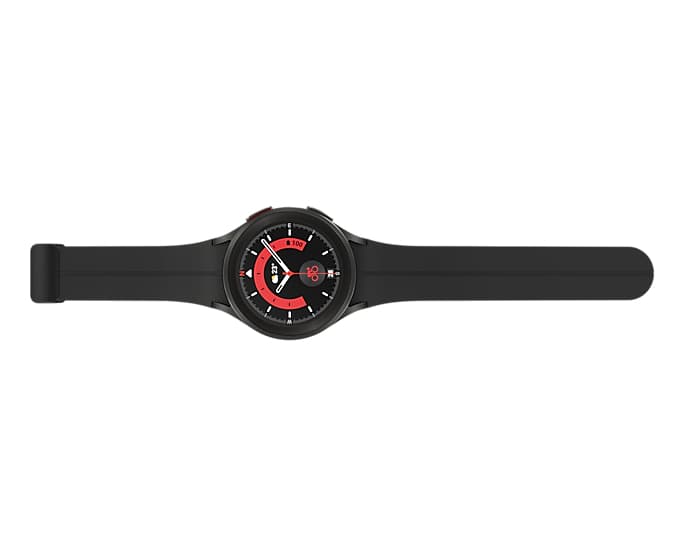 Smartwatch Samsung Galaxy Watch 5 Pro SM-R925 45mm LTE Black Titanium "PHT16083" — miniatură