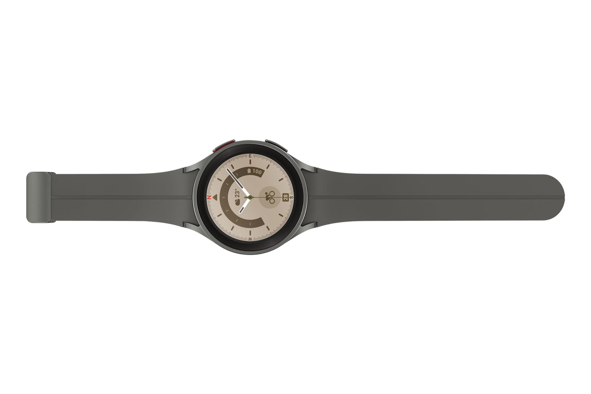 Smartwatch Samsung Galaxy Watch 5 Pro SM-R920 45mm Bluetooth Gray Titanium "PHT16084" — miniatură