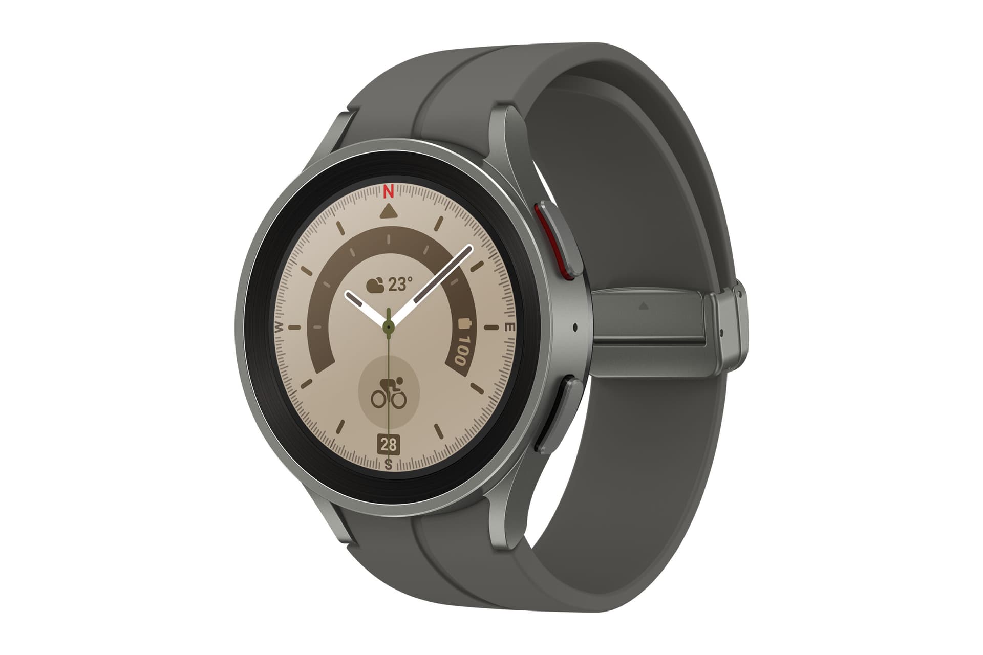 Smartwatch Samsung Galaxy Watch 5 Pro SM-R920 45mm Bluetooth Gray Titanium "PHT16084"