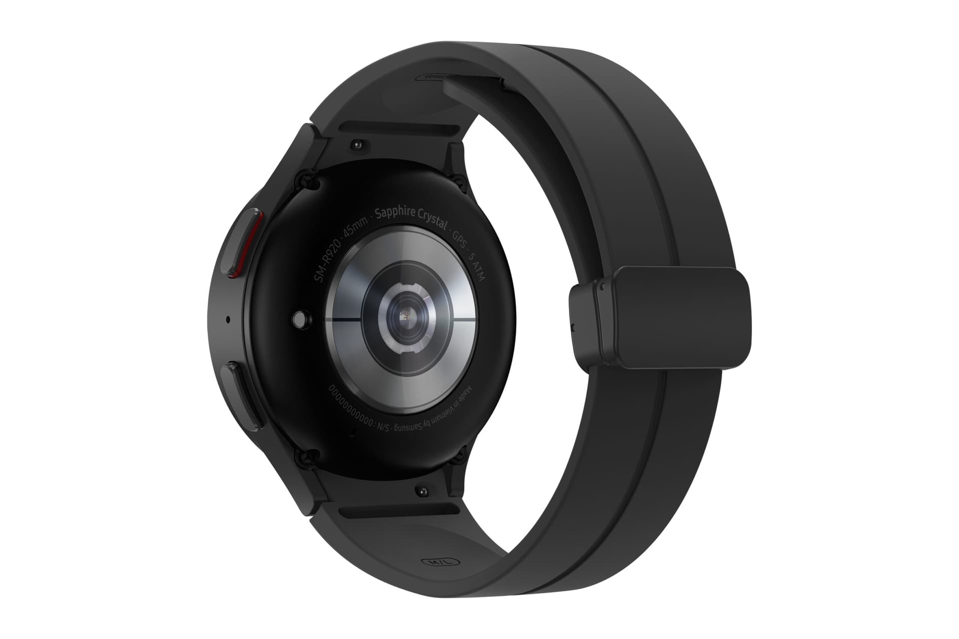 Smartwatch Samsung Galaxy Watch 5 Pro SM-R920 45mm Bluetooth Black Titanium "PHT16085" — miniatură