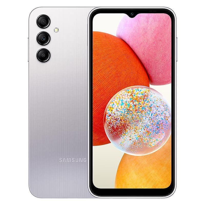 SmartPhone Samsung Galaxy A14 A145 4G 4GB RAM 64GB Dual Sim Silver "PHT16599"