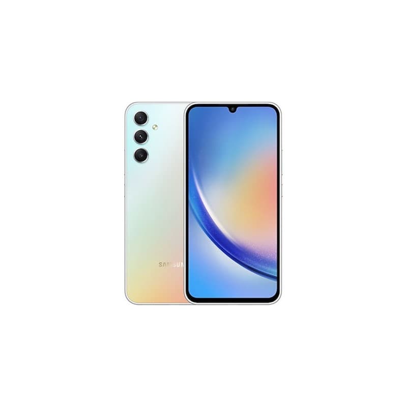 Telefon Samsung Galaxy A34 A346 5G 6GB RAM 128GB Dual Sim Silver "PHT16784"