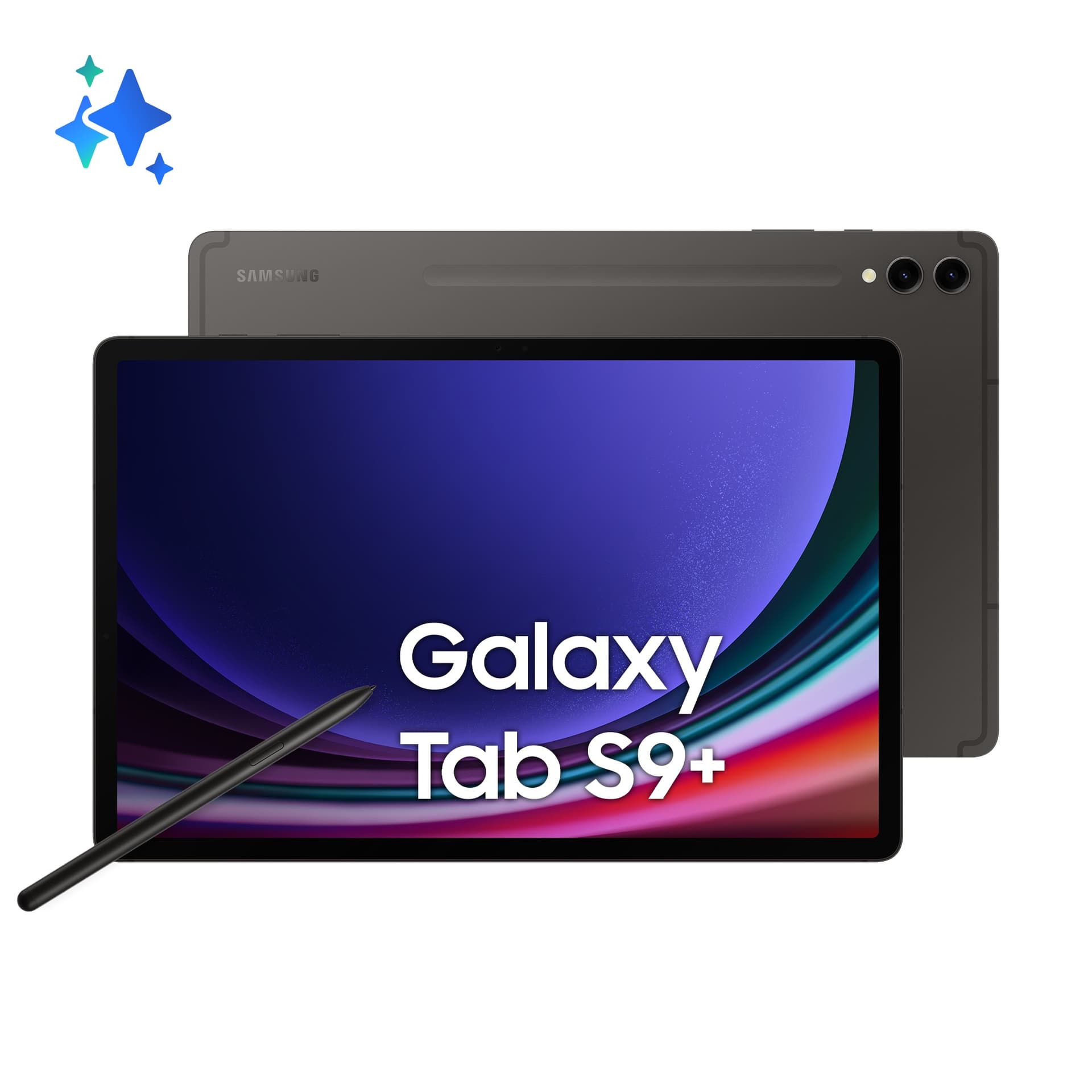 Tableta Samsung Galaxy Tab S9+ X810 Wi-Fi 12GB RAM 512GB Graphite "PHT16941"