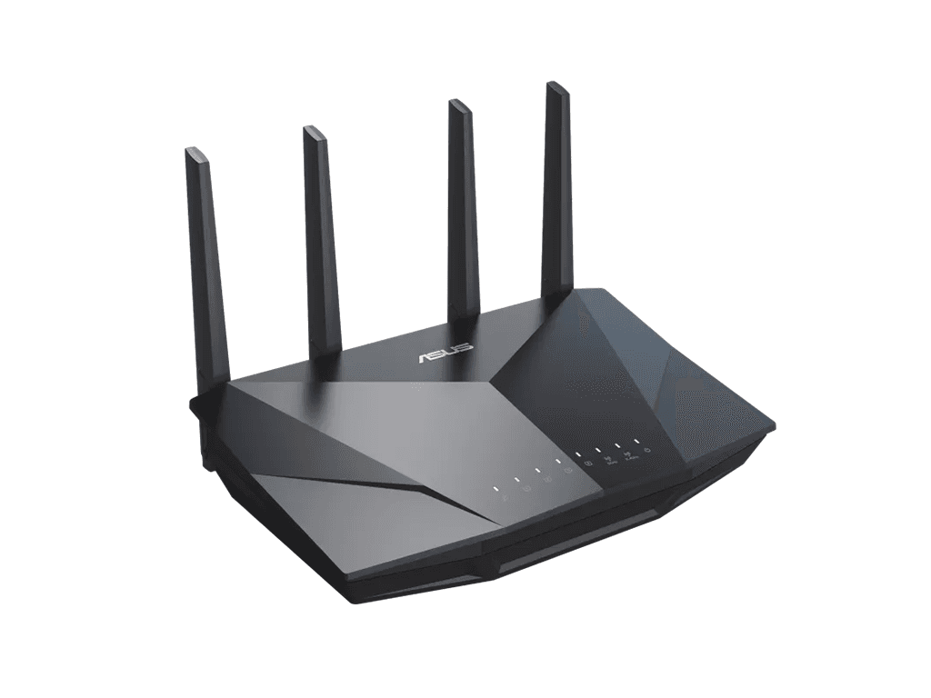 ROUTER Asus Router wireless WiFi 6 (802.11ax), AX5400Trend Micro, compat. ASUS AiMesh "RT-AX5400" — miniatură