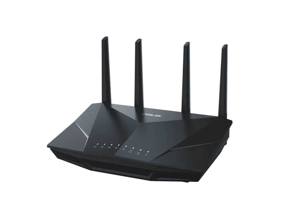 ROUTER Asus Router wireless WiFi 6 (802.11ax), AX5400Trend Micro, compat. ASUS AiMesh "RT-AX5400" — miniatură