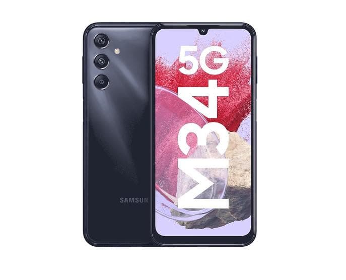 SMARTphone Samsung M34 5G M346 6.5" 6GB 128GB DS BL "SM-M346BDBD"