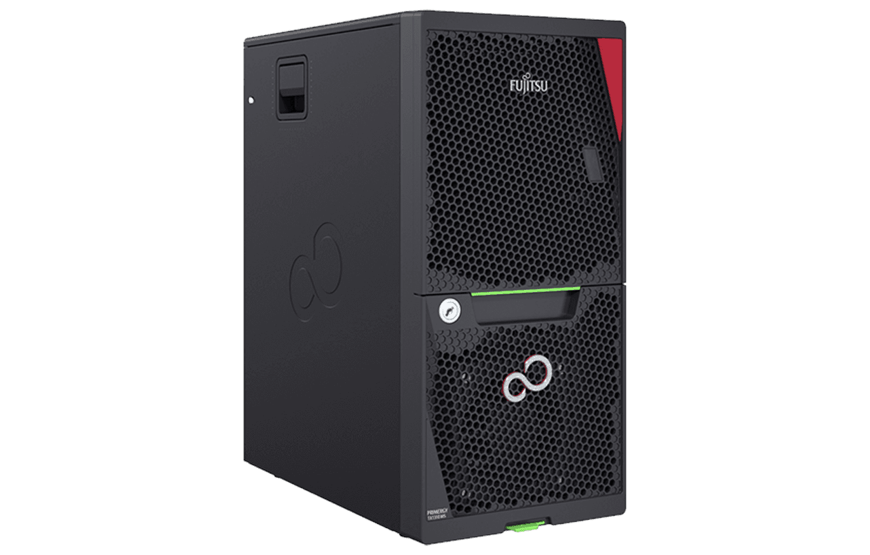 SERVERE Fujitsu PRIMERGY TX1310 M5, Intel Xeon E-2324G, 1x 16GB DDR4, 2x 1TB SATA LFF, PS250W, 1Yr "VFY:T1315SCA12IN"