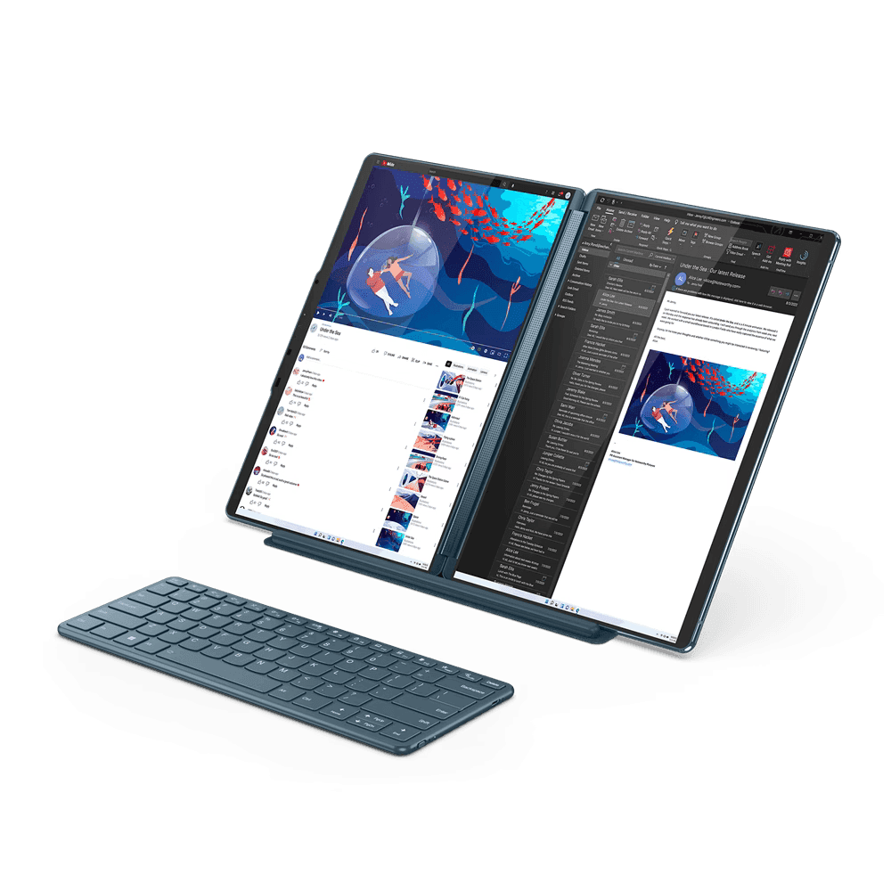 NOTEBOOK Lenovo YG Book9 13T 2.8K I7-1355U 16 1 UMA W11P "82YQ0042RM" ( — miniatură